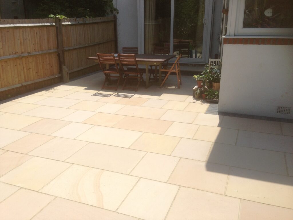 Sandstone Paving In South West London